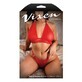 Set intimo Fantasy Lingerie Rosso (Taglia unica)