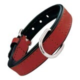 Halsband Gloria Gevoerd Rood (35 x 1,5 cm)