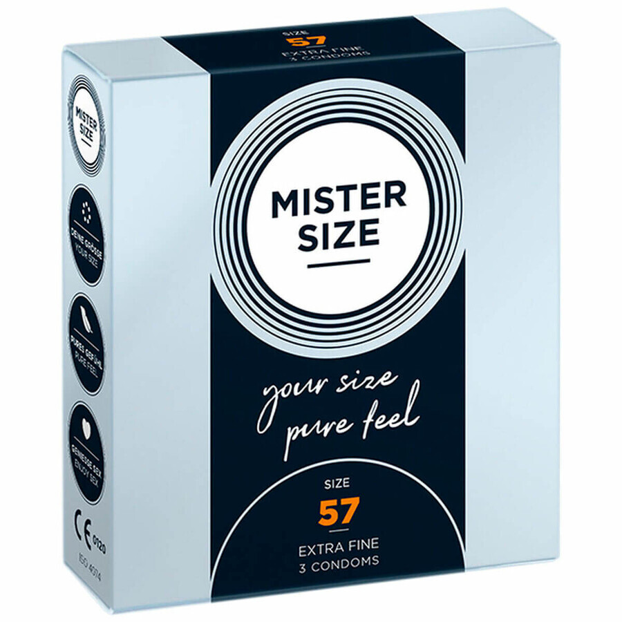 Mister Size Kondome Ø 5,7 cm (3 Stück)