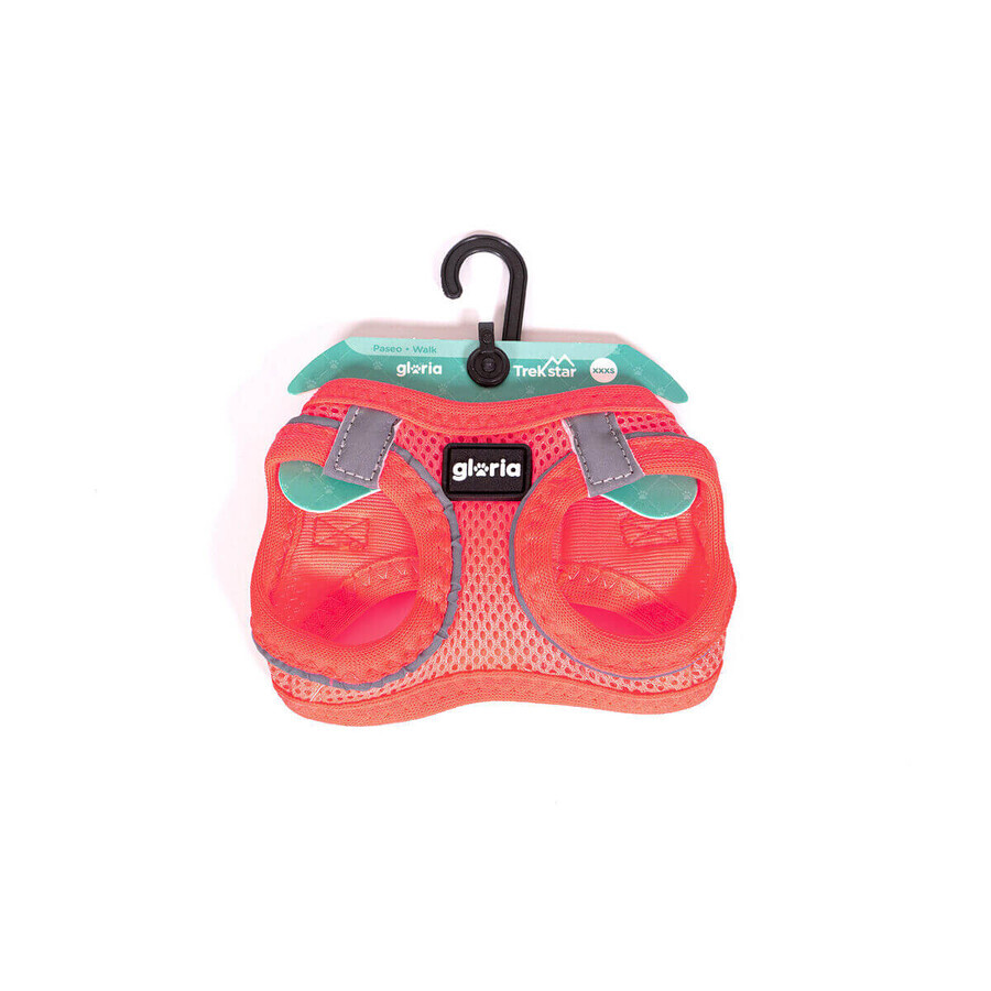 Hundegeschirr Gloria Trek Star 27-28 cm 31-34,6 cm Rosa XS Hundegeschirr Gloria Trek Star 27-28 cm 31-34,6 cm Rosa XS