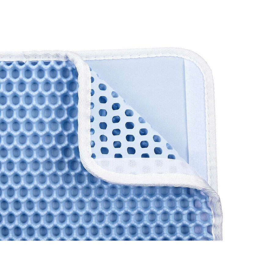 Covor litieră pentru pisici Albastru 50 x 40 x 1,5 cm (12 Unități) Covor litieră pentru pisici Albastru 50 x 40 x 1,5 cm (12 Unități)