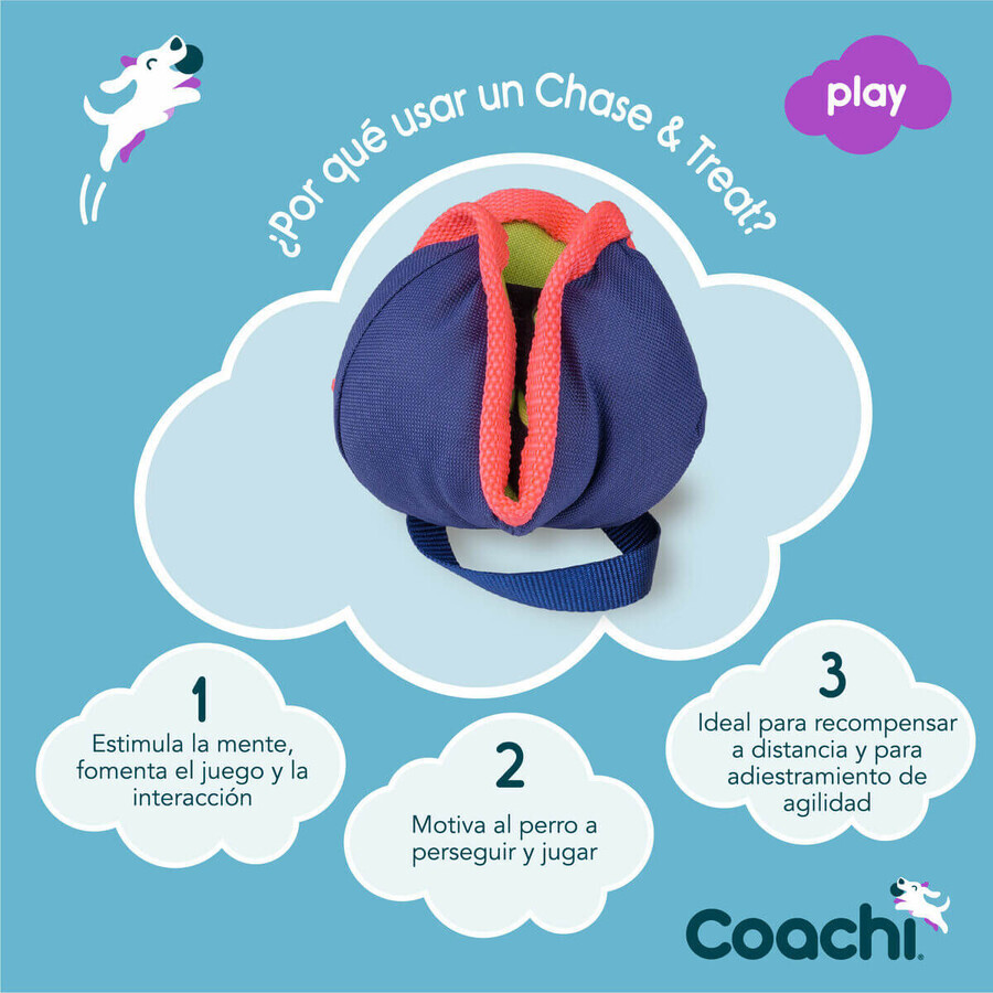 Training toy Coachi CHASE & TREAT Blue Training toy Coachi CHASE & TREAT Blue