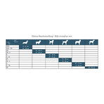 Hondentuigje Hunter Hilo Comfort 58-63 cm Maat M/L Antraciet