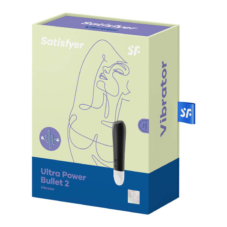 Vibrateur Bullet Ultra Power Satisfyer Noir