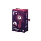 Stimulator de aspirație pentru clitoris Satisfyer PRO 2 GENERAȚIA 3 Roșu