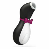 Stimulator de aspirație pentru clitoris Satisfyer Penguin negru