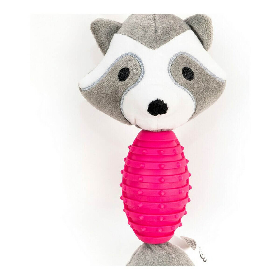 Kauwspeelgoed voor honden Gloria Zar met geluid Polyester EVA-rubber Polypropyleen Wasbeer Kauwspeelgoed voor honden Gloria Zar met geluid Polyester EVA-rubber Polypropyleen Wasbeer