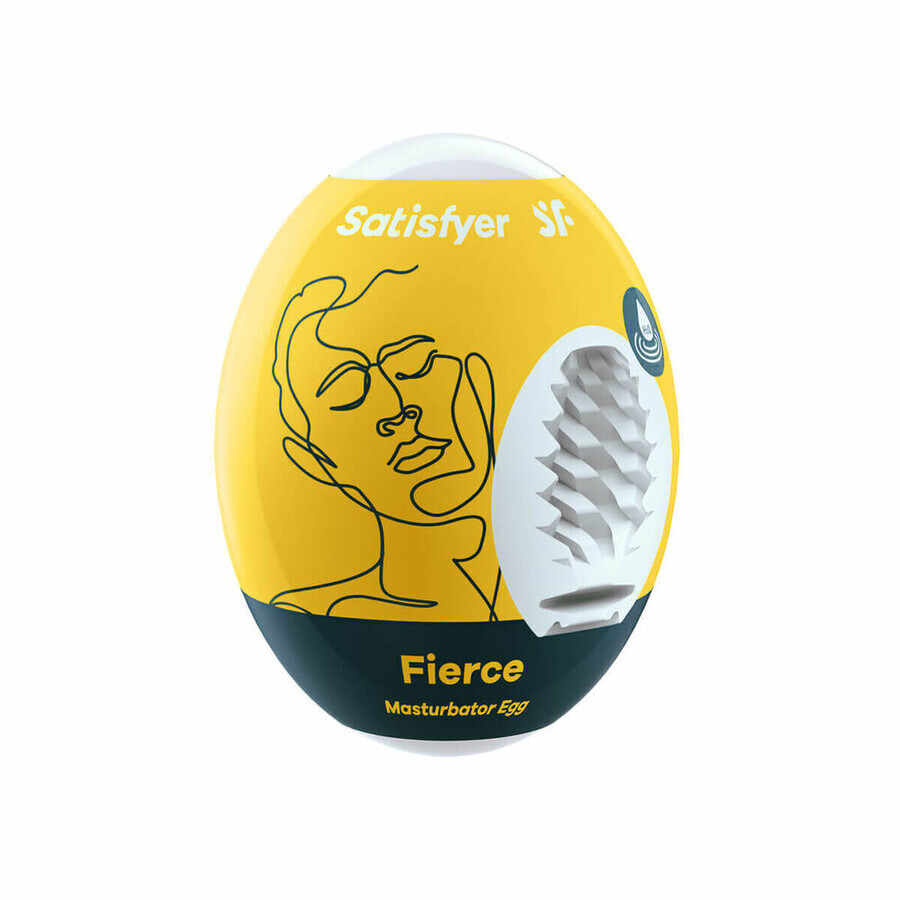 Œuf de masturbation Satisfacteur Féroce Jaune