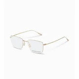 Montura de gafas para hombre Porsche P8382-B Dorada Ø 53 mm