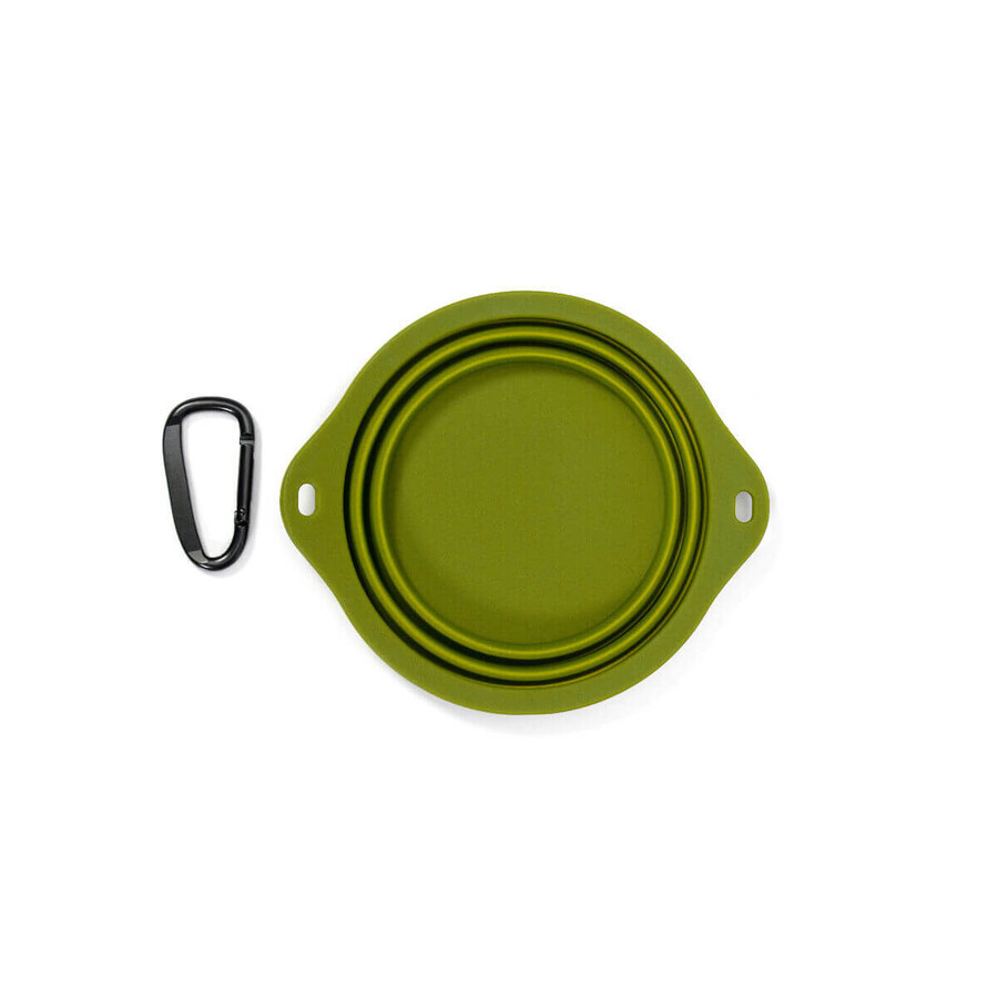 Gamelle Pliable pour Animaux Domestiques Gloria Vert Silicone Aluminium 550 ml Gamelle Pliable pour Animaux Domestiques Gloria Vert Silicone Aluminium 550 ml