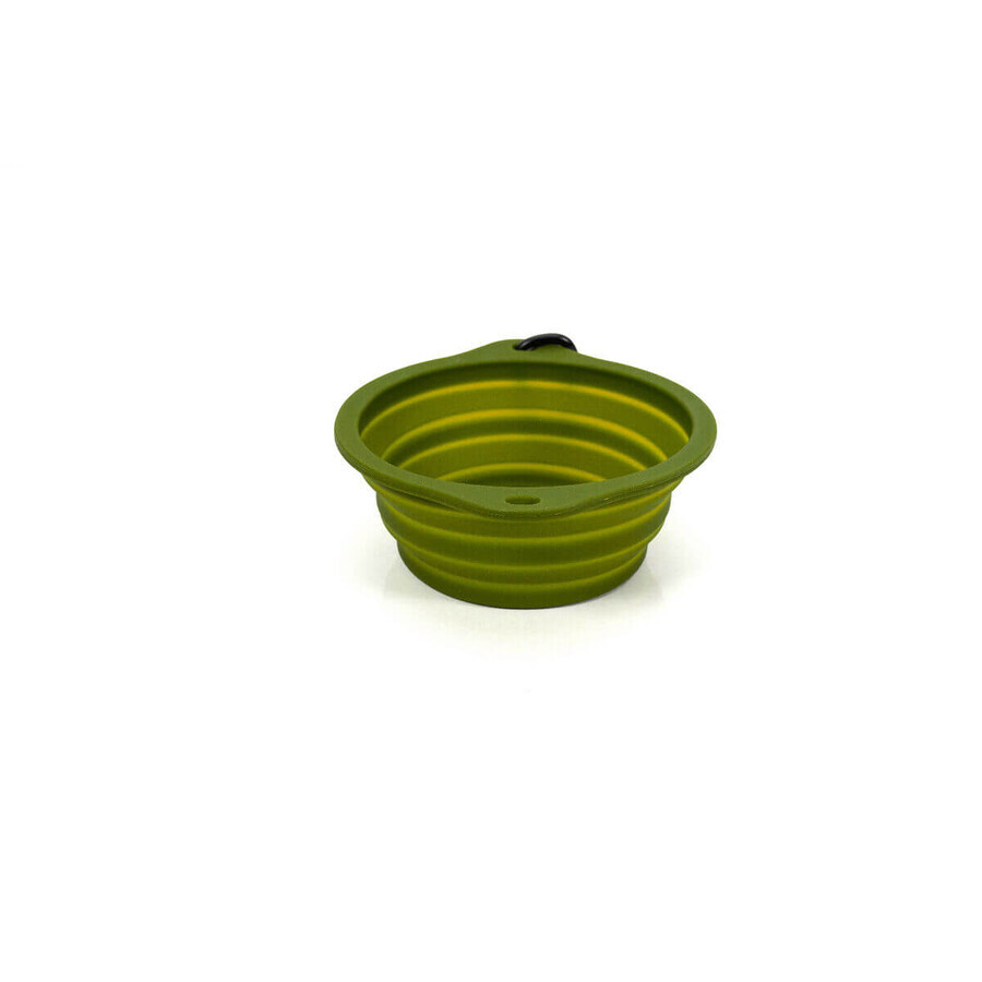 Gamelle Pliable pour Animaux Domestiques Gloria Vert Silicone Aluminium 550 ml Gamelle Pliable pour Animaux Domestiques Gloria Vert Silicone Aluminium 550 ml