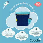 Alleshouder Coachi Train & Treat Blauw Alleshouder Coachi Train & Treat Blauw