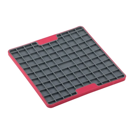 Equipamiento para Lickimat Polipropileno TPR Rojo