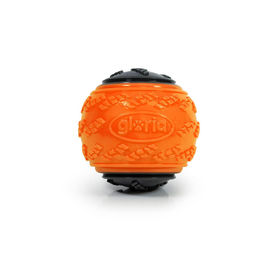 Huisdierenbal Gloria PLAY AND RUN Oranje TPR L 8,89 cm Huisdierenbal Gloria PLAY AND RUN Oranje TPR L 8,89 cm