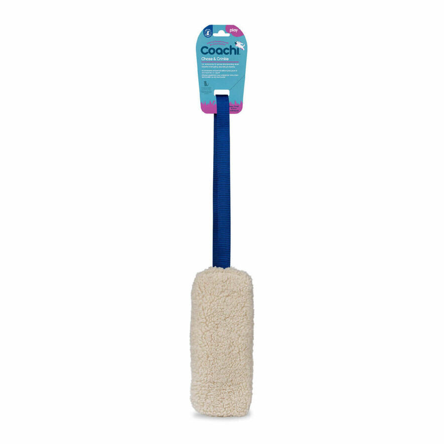 Training toy Coachi CHASE & CRINKLE Blauw