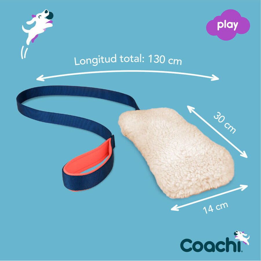 Training toy Coachi CHASE & CRINKLE Blauw
