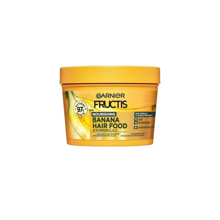 Nutritivă Ultra Hair Food Banana Fructis Mască de păr (390 ml)