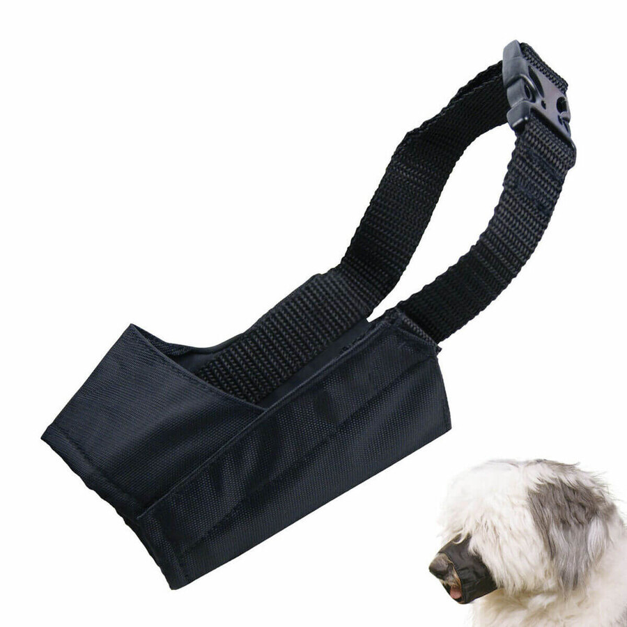 Boutique Muselière Gloria Noir Nylon Taille 3 (18.5 cm) Muselière Gloria Noir Nylon Taille 3 (18.5 cm)