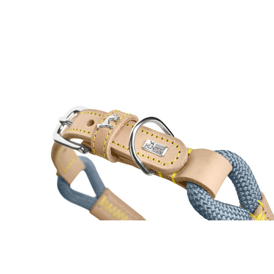 Hondenhalsband Hunter Malia Blauw L 50-59 cm