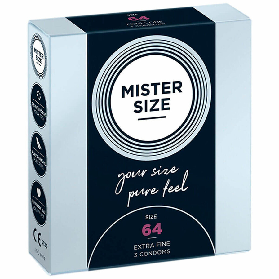 Mister Size Extra Fijne Condooms (64 mm)