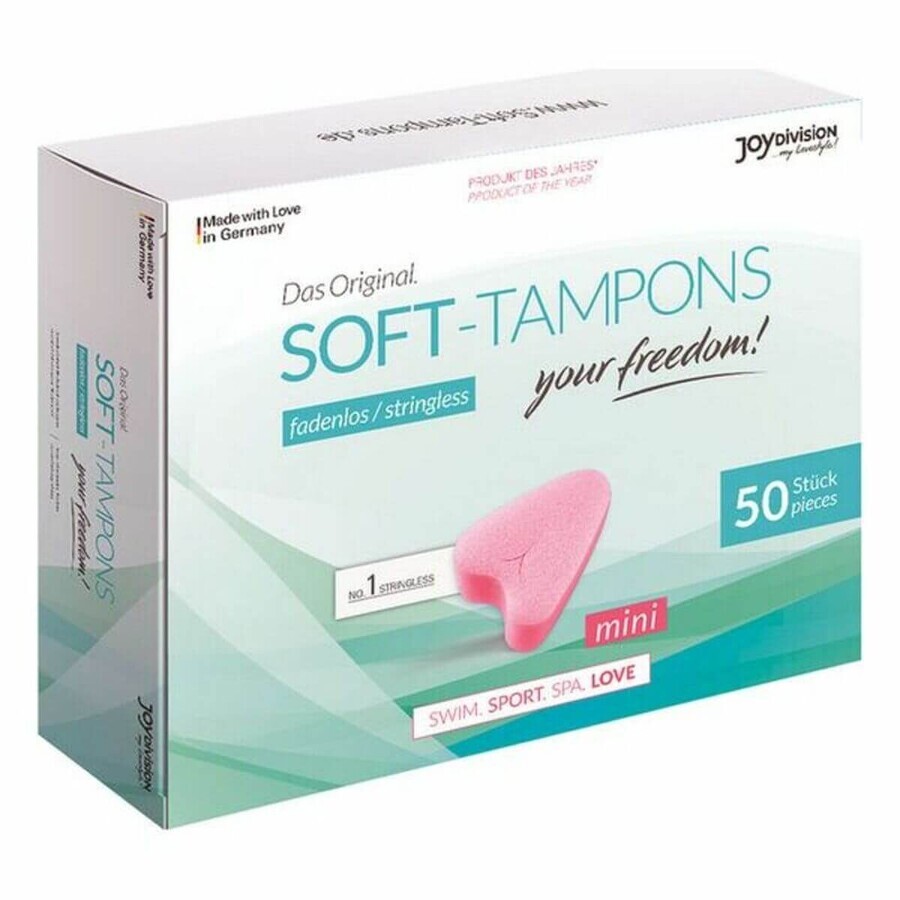 Tampons Hygiéniques Sport, Spa & Love Joydivision 6305860000 50 Unités Tampons Hygiéniques Sport, Spa & Love Joydivision 6305860000 50 Unités