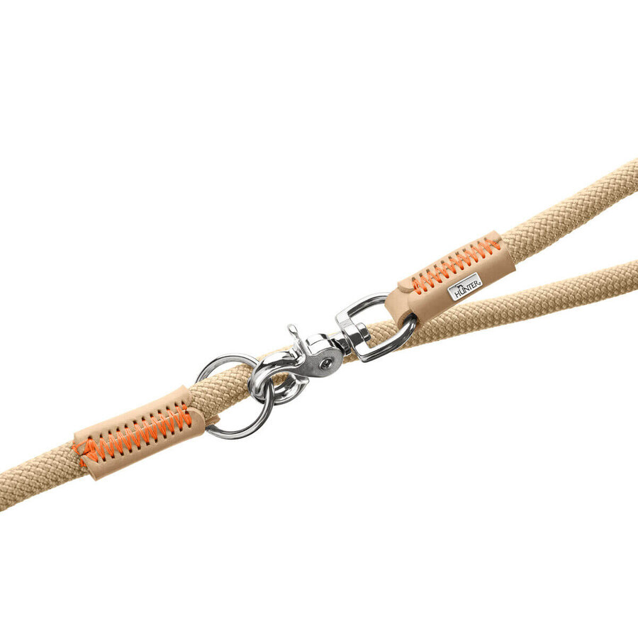 Lesă pentru câine Hunter MALIA Bej 1 x 200 cm