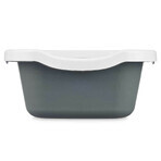 Bac à litière pour chats Mascow 87954 Blanc Anthracite Plastique 25 x 11 x 2 cm (11 Unités)