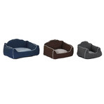 Pat pentru animale de companie DKD Home Decor Albastru Maro Gri 72 x 61 x 34 cm Pat pentru animale de companie DKD Home Decor Albastru Maro Gri 72 x 61 x 34 cm