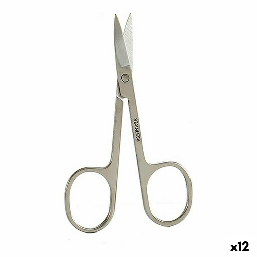 Buy Nail Scissors Berilo 1703241 Silver Steel (12 Units) Nail Scissors Berilo 1703241 Silver Steel (12 Units)