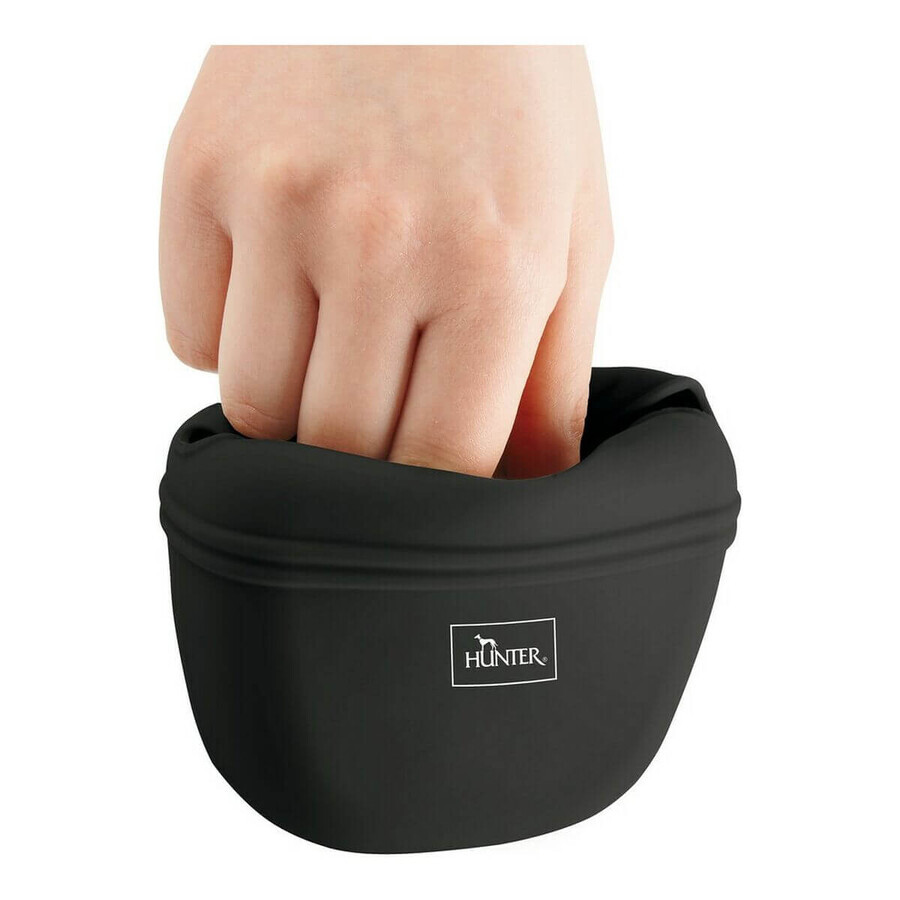 Borse Hunter Lugo Antracite Silicone Tascabile (14 x 15 x 7 cm)
