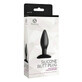 Anal plug S Pleasures Black (&#216; 3 cm)