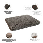 Cuccia per Cani Dog Gone Smart Grigio 58 x 91 cm Cuccia per Cani Dog Gone Smart Grigio 58 x 91 cm