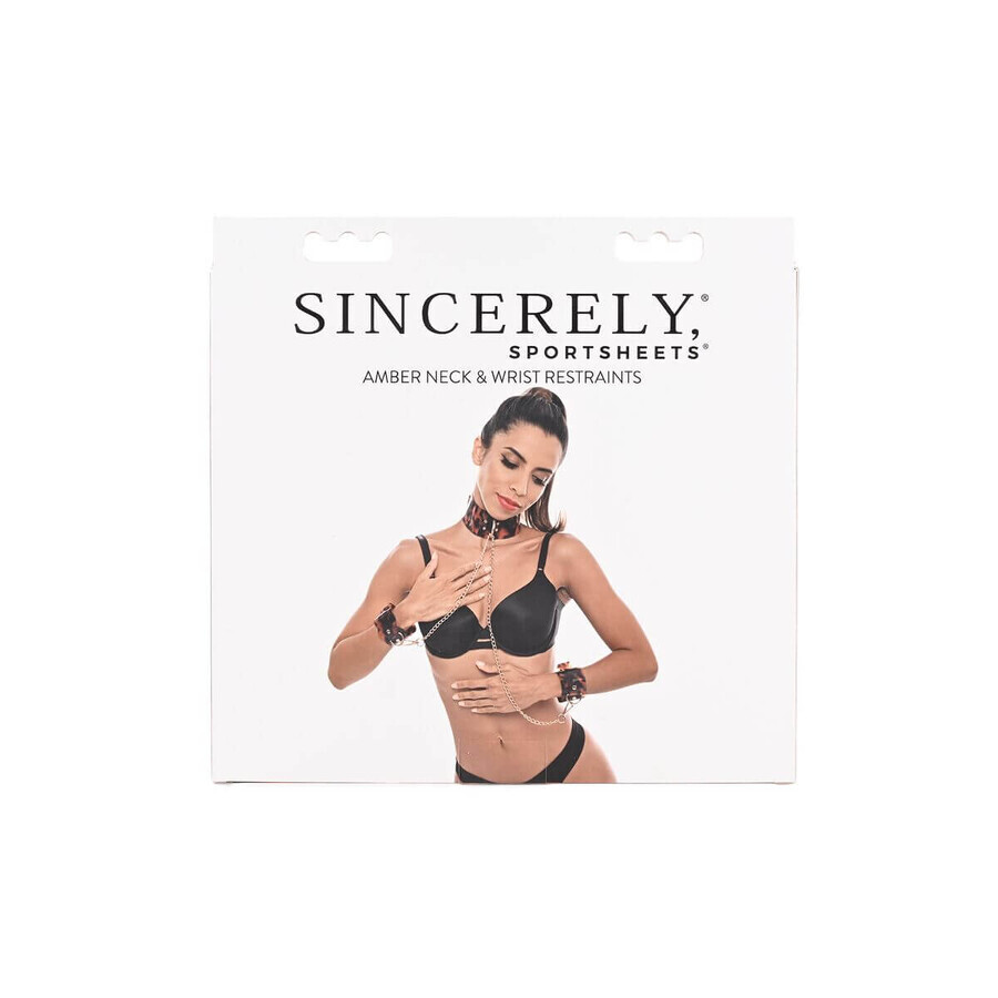 Menottes pour les petits doigts avec attaches Sportsheets Amber