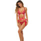 Underwear Set Ren&#233; Rof&#233; Red (S/M)