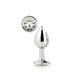 Anal Plug Dream Toys Gleaming Love Silber
