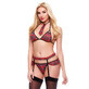 Erotisches Kost&#252;m Teacher&#39;s Pet Schulm&#228;dchen Rot S/M