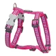 Ham pentru câini Red Dingo Os Reflectorizant/ă 46-76 cm Fuchsia