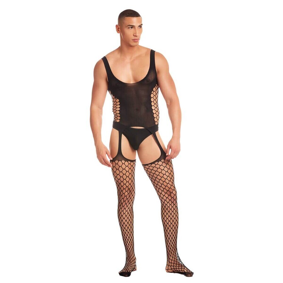 Set di biancheria intima Rainbow Party Nero S/M