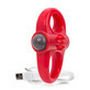 Cockring vibrator The Screaming O Charged Yoga Roșu
