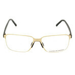 Ramă de Ochelari Bărbați Porsche P8313-B Auriu* Ø 55 mm Ramă de Ochelari Bărbați Porsche P8313-B Auriu* Ø 55 mm