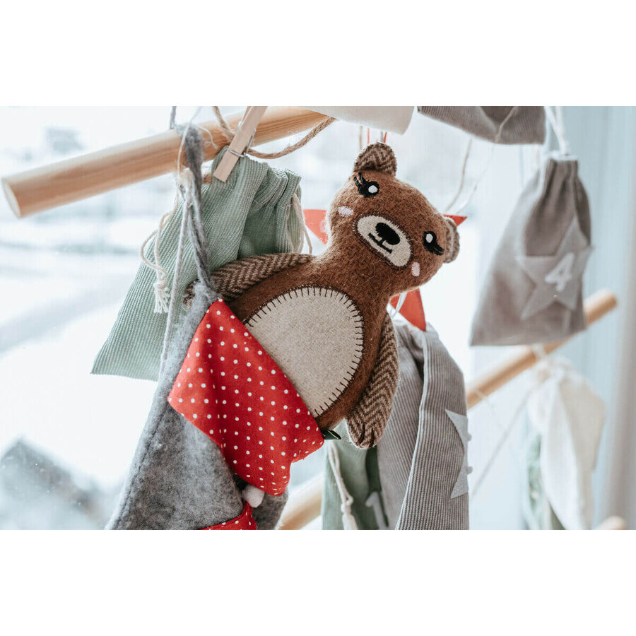 Peluche per cani Hunter Marrone 100 % Riciclato Orso Peluche per cani Hunter Marrone 100 % Riciclato Orso