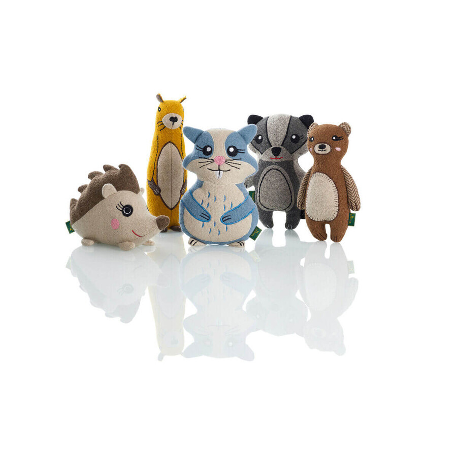 Peluche per cani Hunter Marrone 100 % Riciclato Orso Peluche per cani Hunter Marrone 100 % Riciclato Orso