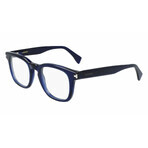 Heren Brillenframe Lanvin LNV2610-424 Blauw Ø 49 mm Heren Brillenframe Lanvin LNV2610-424 Blauw Ø 49 mm