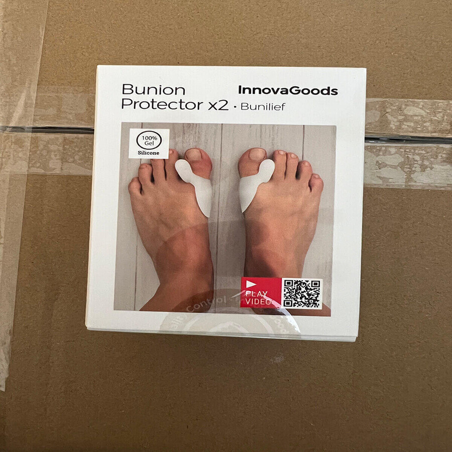 Silicone Bunion Corrector Protector Bunilief InnovaGoods 2 Units