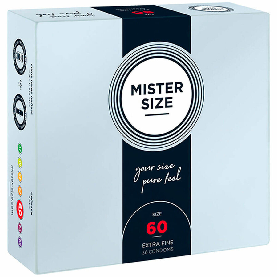Buy Mister Size Condoms Ø 6 cm (36 pcs) Mister Size Condoms Ø 6 cm (36 pcs)