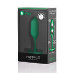 Plug Anal B-Vibe 2 Verde Plug Anal B-Vibe 2 Verde