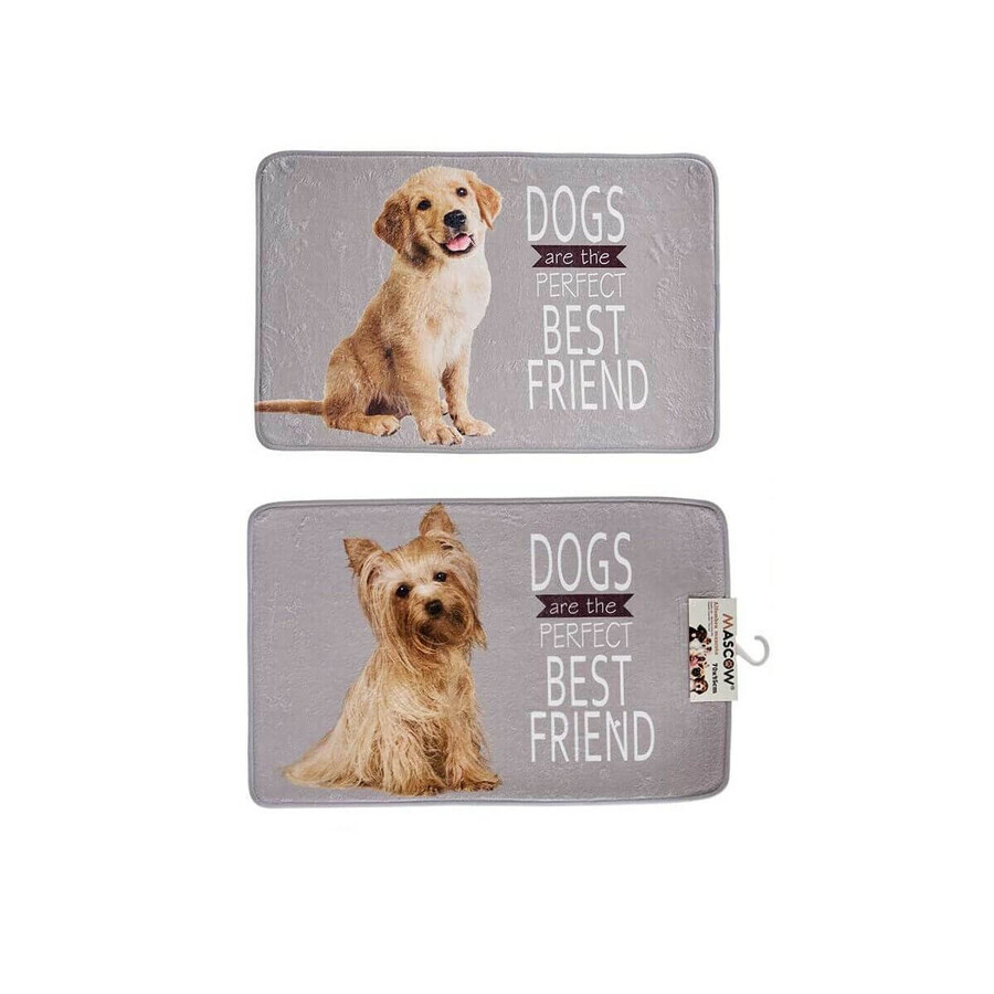 Kleed voor honden Grijs 45 x 0,5 x 69 cm (12 Stuks)