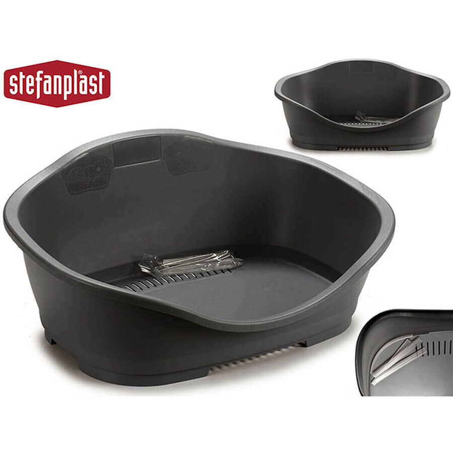 Pet bed Stefanplast 97621 Grey Plastic 68 x 27,5 x 49 cm 6 Units