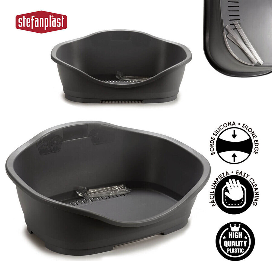 Pet bed Stefanplast 97621 Grey Plastic 68 x 27,5 x 49 cm 6 Units