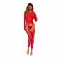 Bodystocking Ren&#233; Rof&#233; Rosso (Taglia unica)